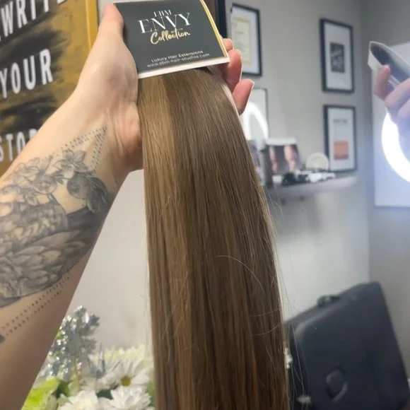EBM ENVY Nano Hair Extensions - Premium Remy - Canadian Owned Brand - #4/6- NEW - Picture 3 of 15